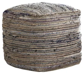 Absalom - Denim - Pouf