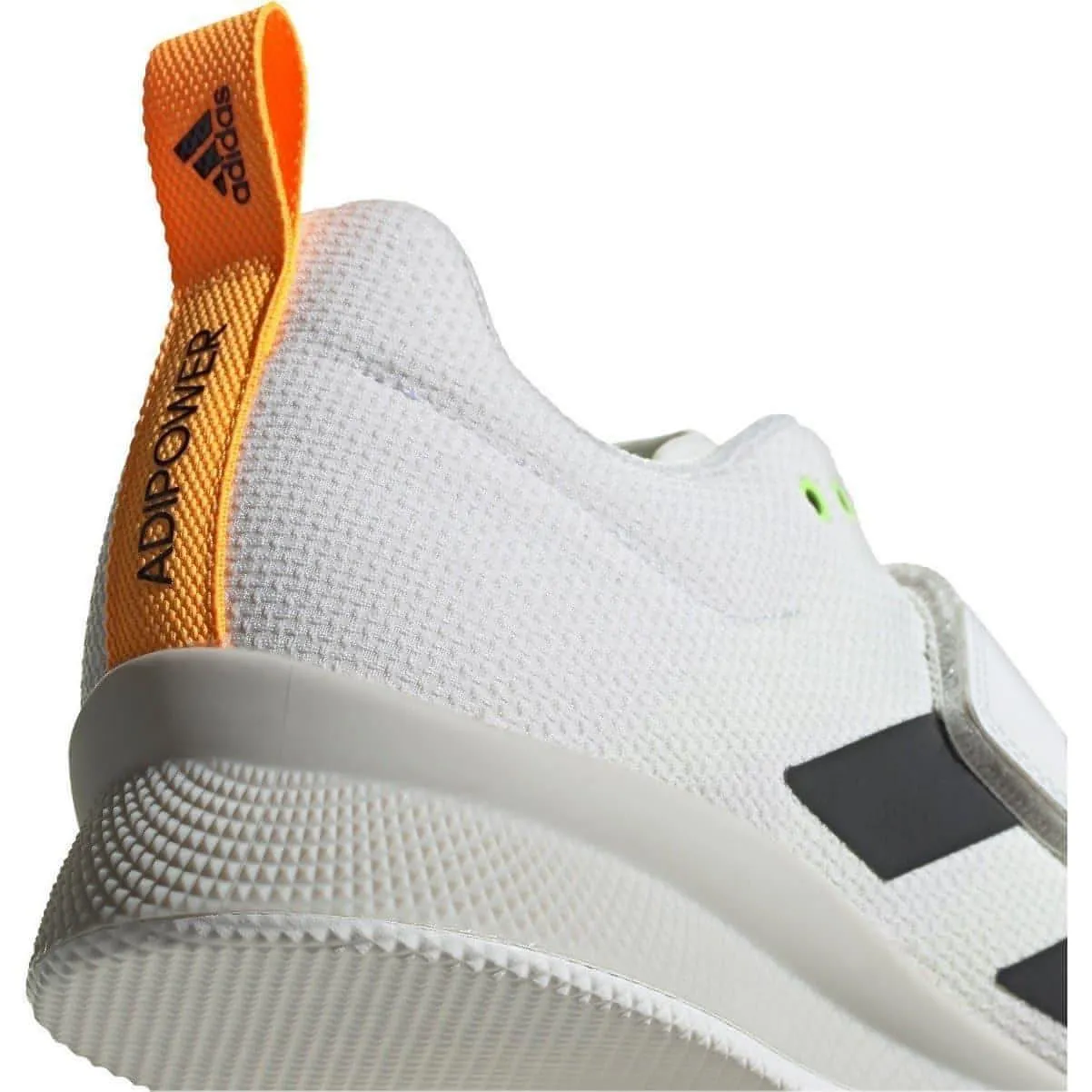 adidas AdiPower 2 Womens Weightlifting Shoes - White