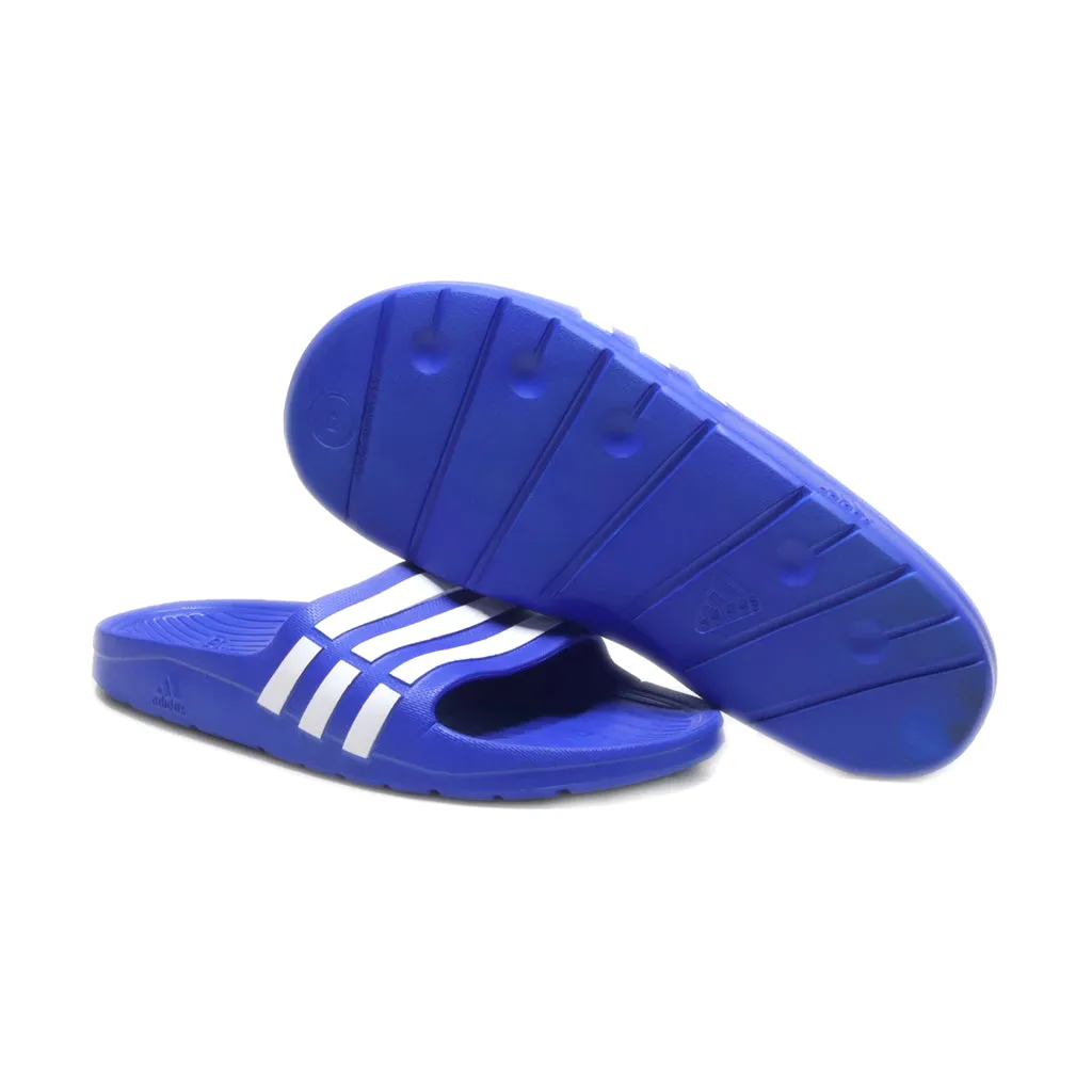 Adidas Duramo Sliders Rubber Blue Colour For Men