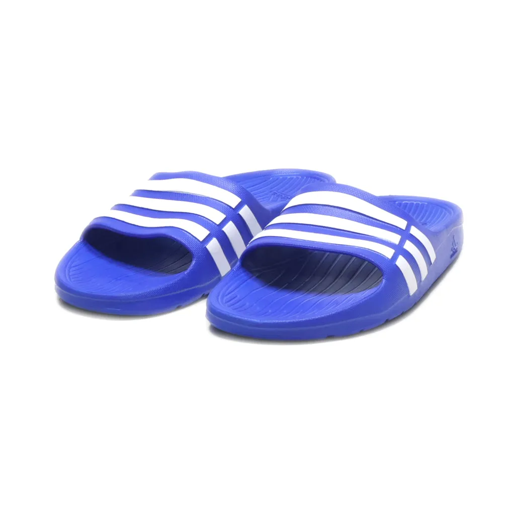 Adidas Duramo Sliders Rubber Blue Colour For Men