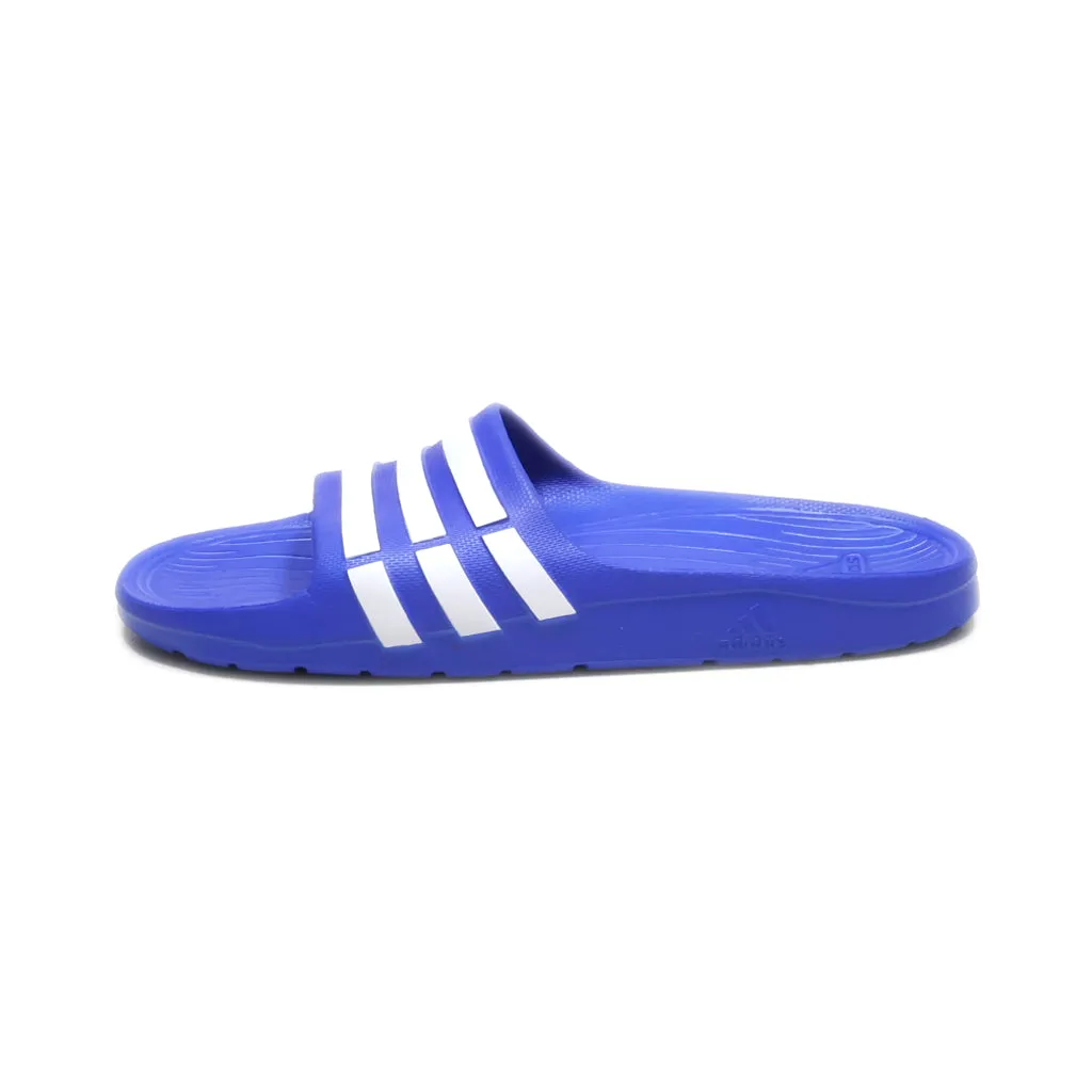 Adidas Duramo Sliders Rubber Blue Colour For Men