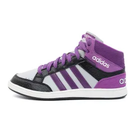 Adidas Hoops Basketball Sport Shoes Leather Multicolour Colour For Kids