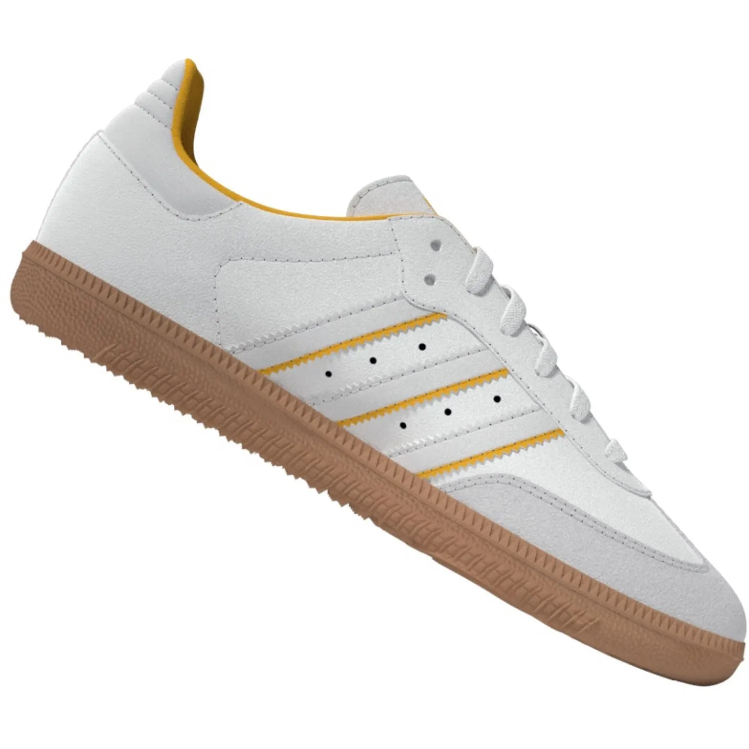 adidas Originals Crystal White/Cloud White/Crew Yellow Samba Og C Sneakers