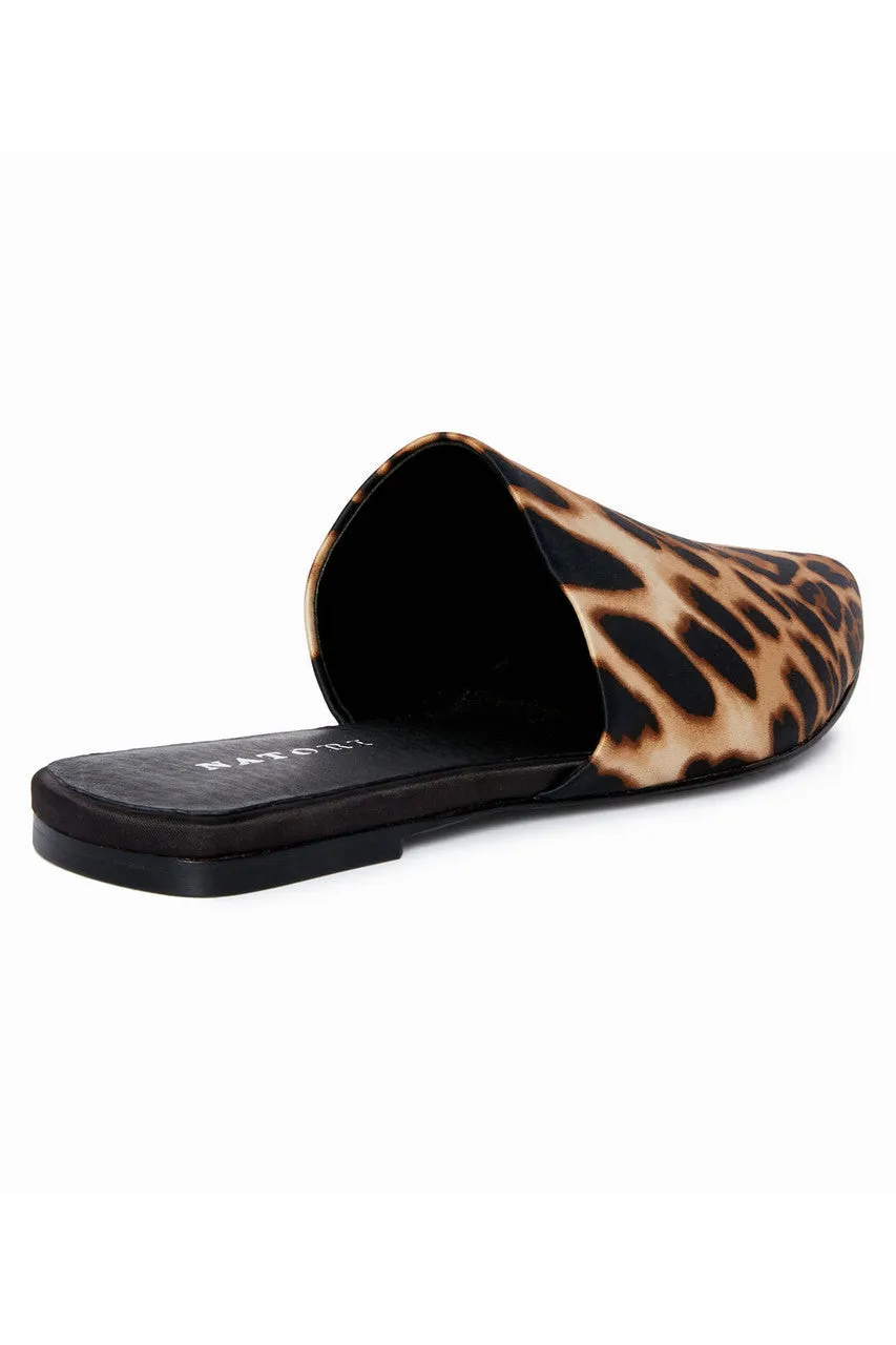 Adore Luxe Leopard Satin Slide