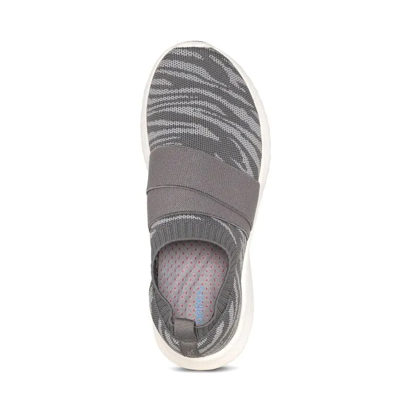 Aetrex Allie Arch Support Sneakers - Grey