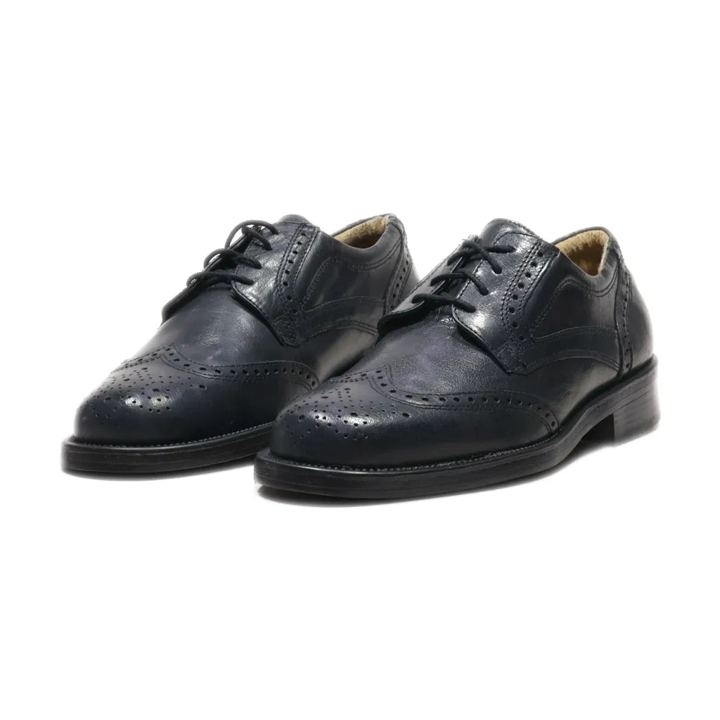 Aktrak Formal Lace Ups Leather Black Colour For Men