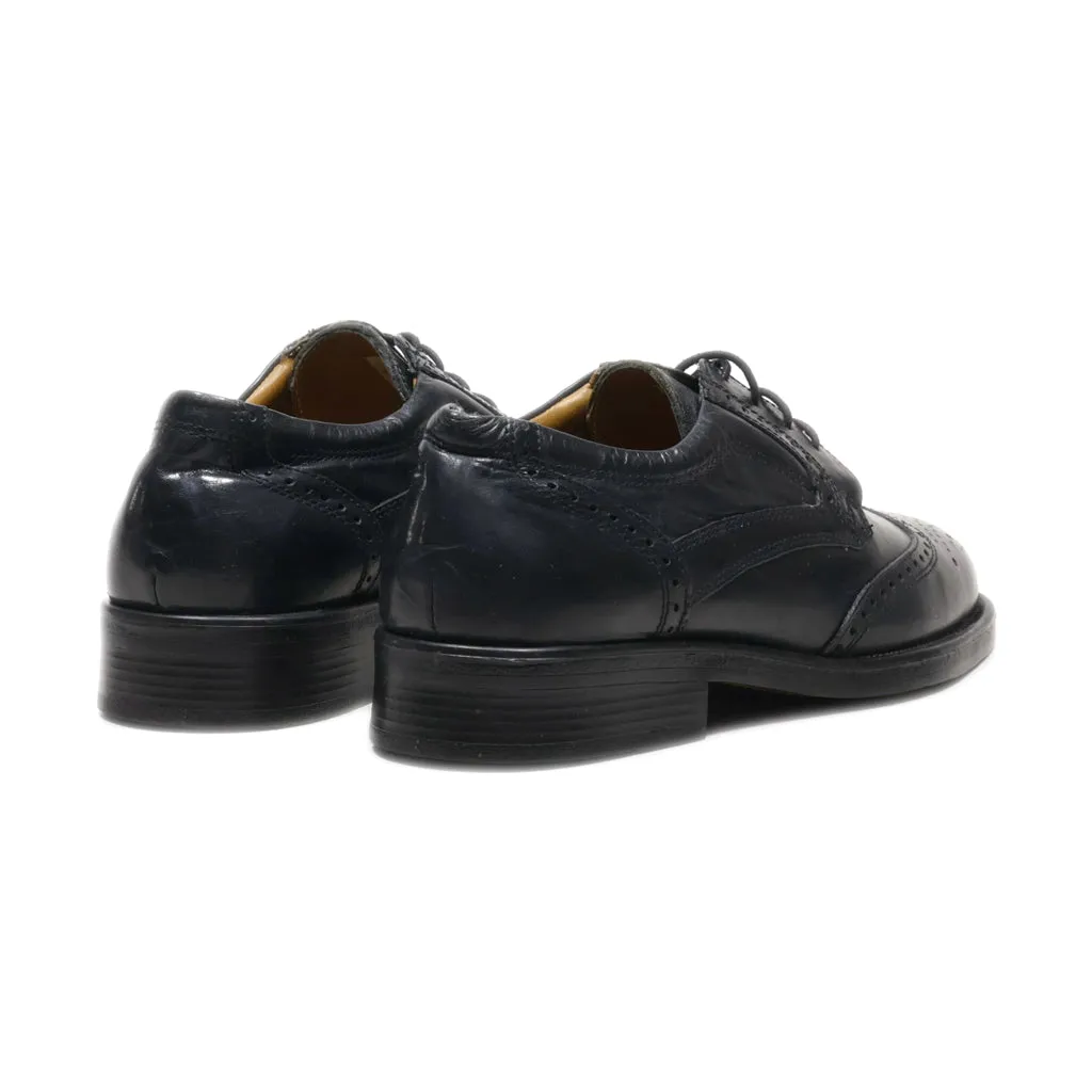 Aktrak Formal Lace Ups Leather Black Colour For Men