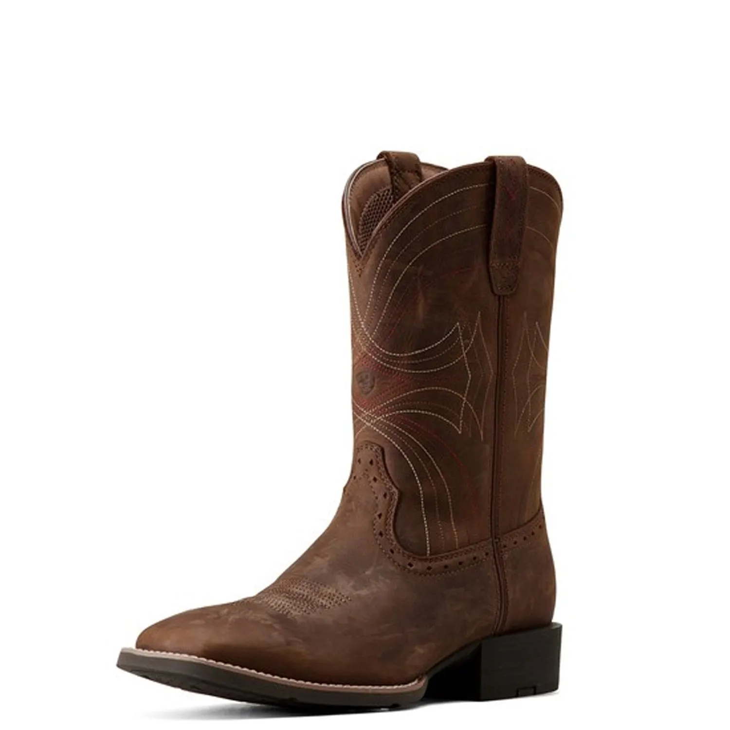 Ariat Men's Sport Wide Square Toe Cowboy Work Boot