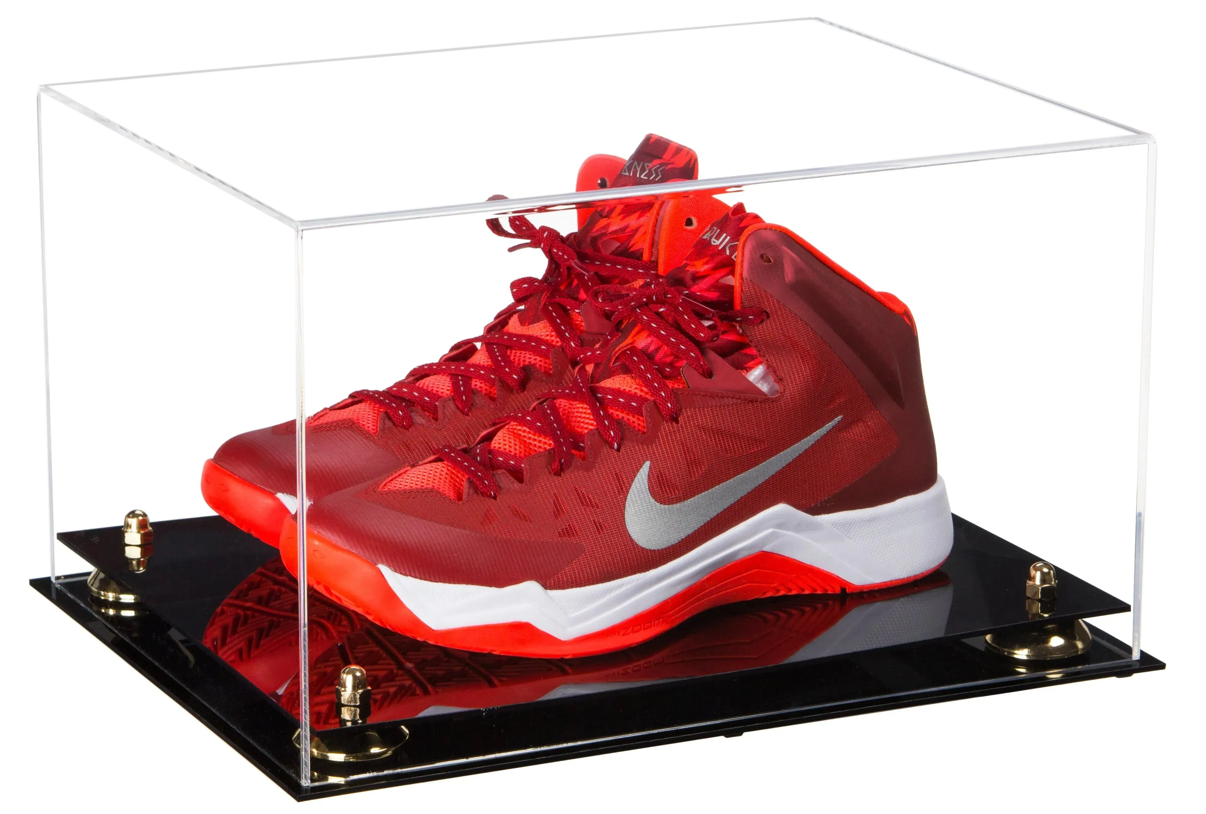 Basketball Shoe Pair Display Case 15.25 X 12 X 9 Clear (A082/V13)