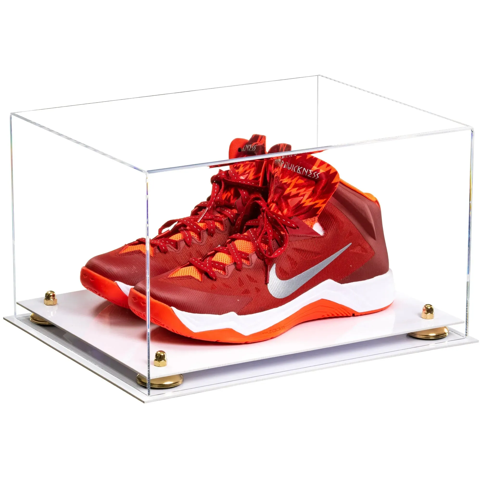 Basketball Shoe Pair Display Case 15.25 X 12 X 9 Clear (A082/V13)