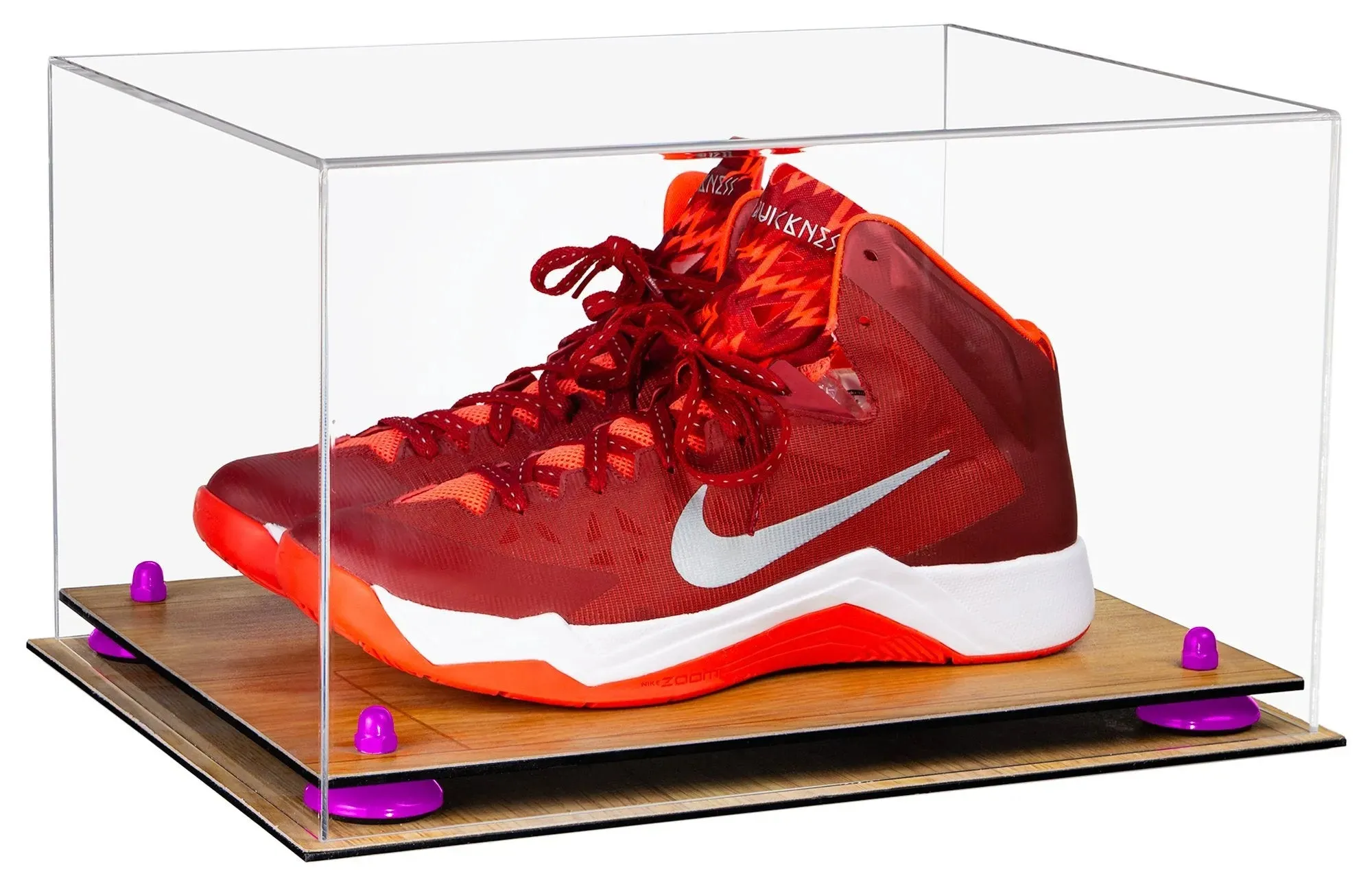 Basketball Shoe Pair Display Case 15.25 X 12 X 9 Clear (A082/V13)