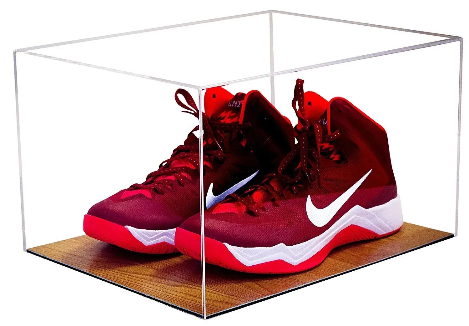 Basketball Shoe Pair Display Case 15.25 X 12 X 9 Clear (A082/V13)