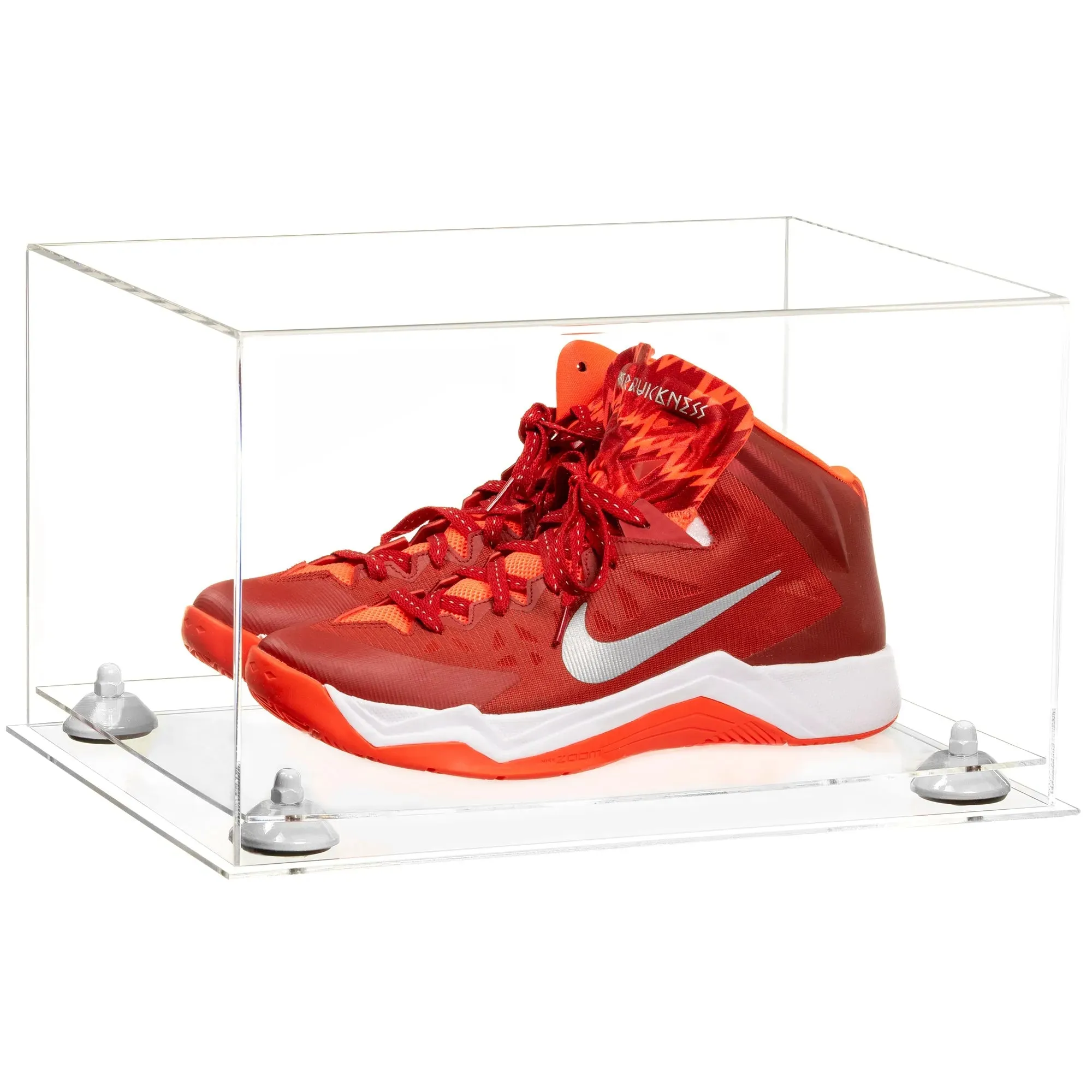 Basketball Shoe Pair Display Case 15.25 X 12 X 9 Clear (A082/V13)