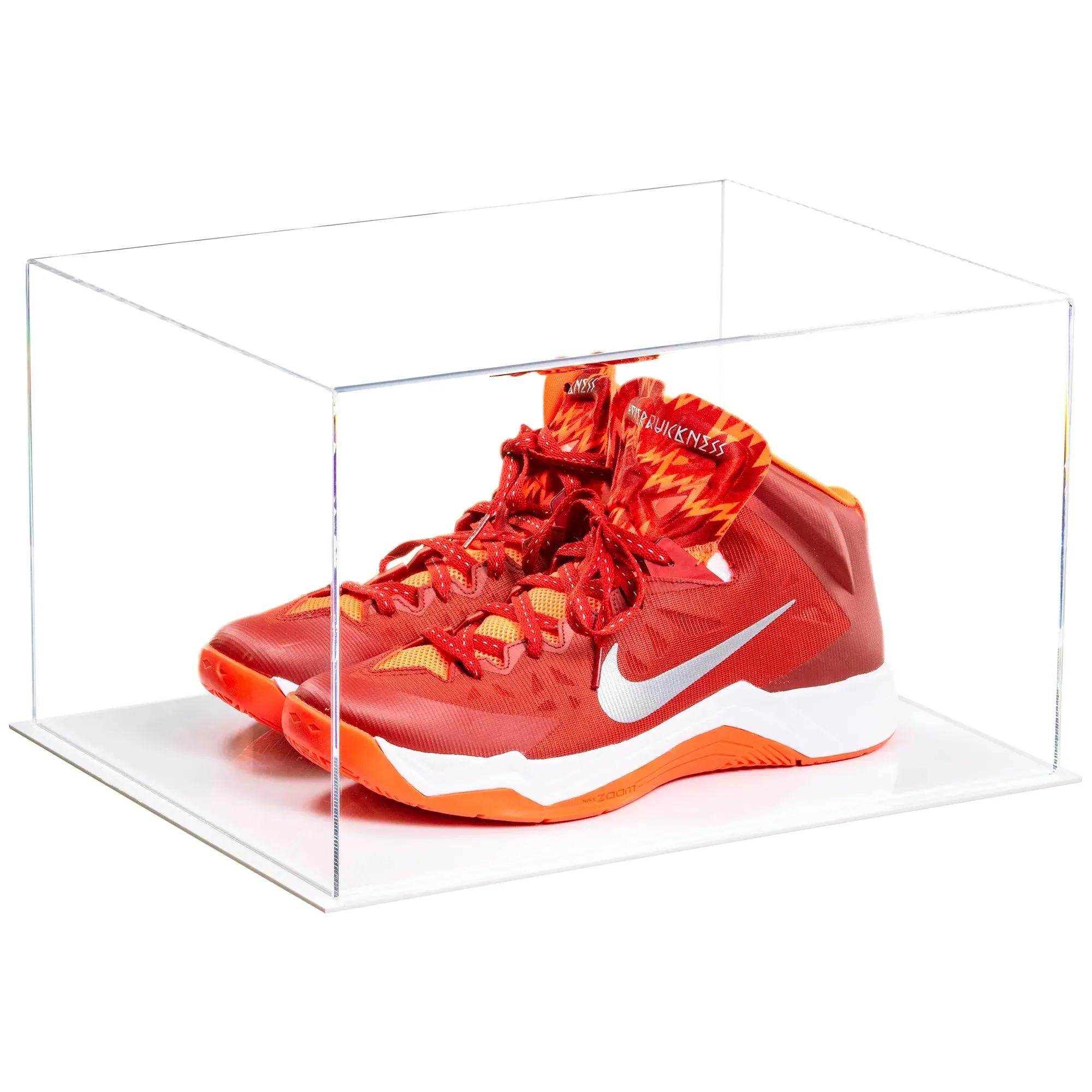 Basketball Shoe Pair Display Case 15.25 X 12 X 9 Clear (A082/V13)