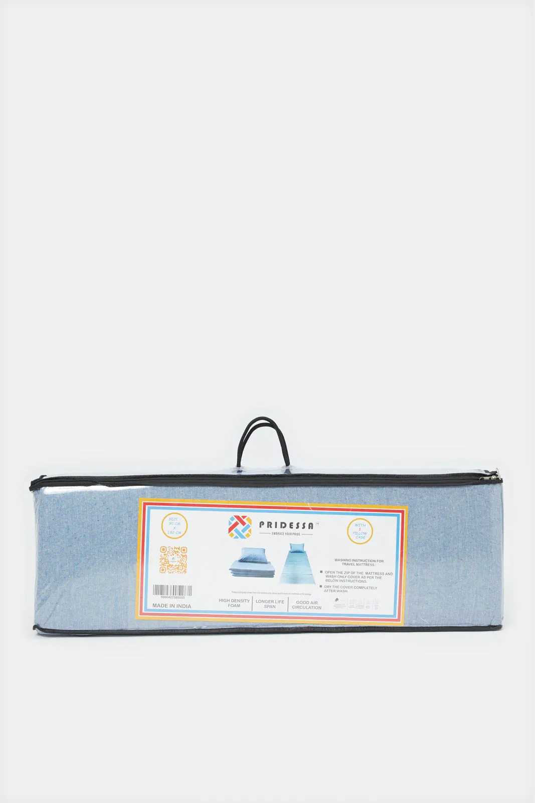 Blue Travel Mattress Set (2 Piece)