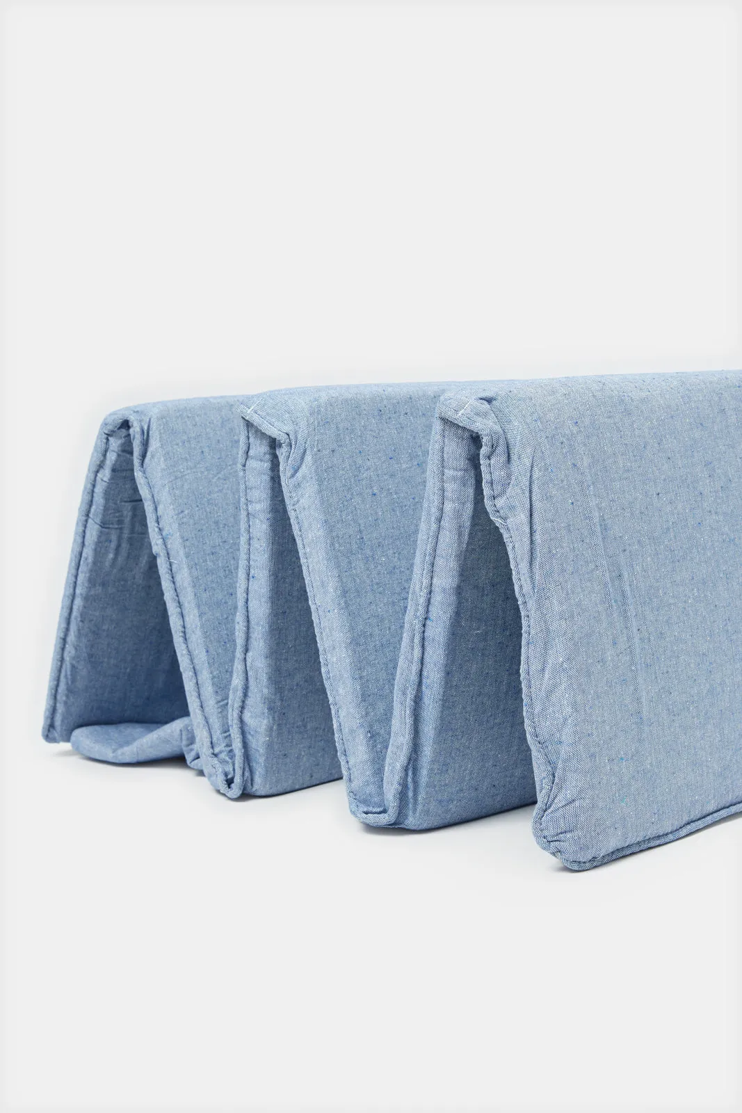 Blue Travel Mattress Set (2 Piece)