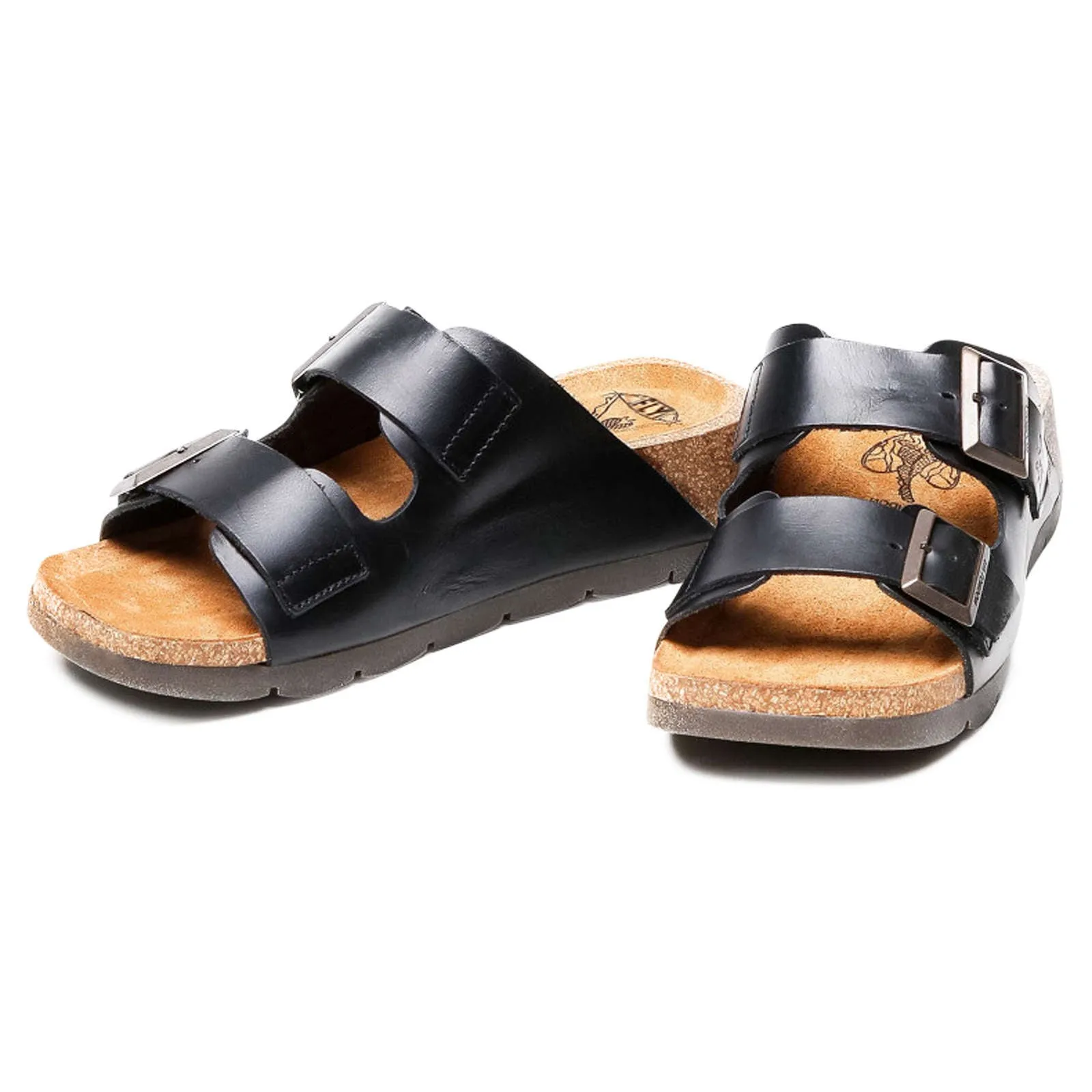 Caja721Fly Leather Women's Slide Sandals