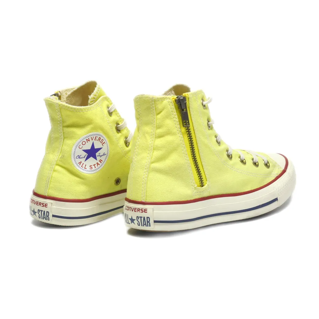 Converse High-Top Sneakers Canvas Yellow Colour For Women