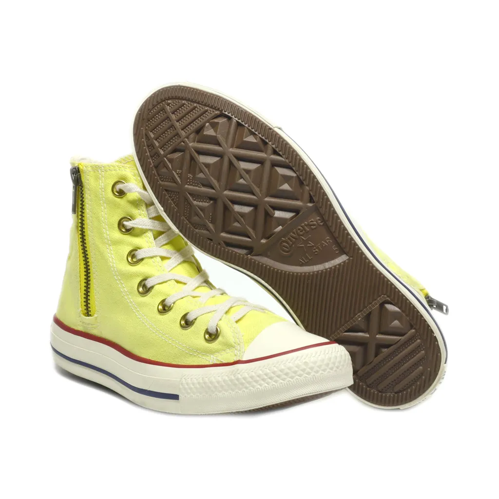 Converse High-Top Sneakers Canvas Yellow Colour For Women