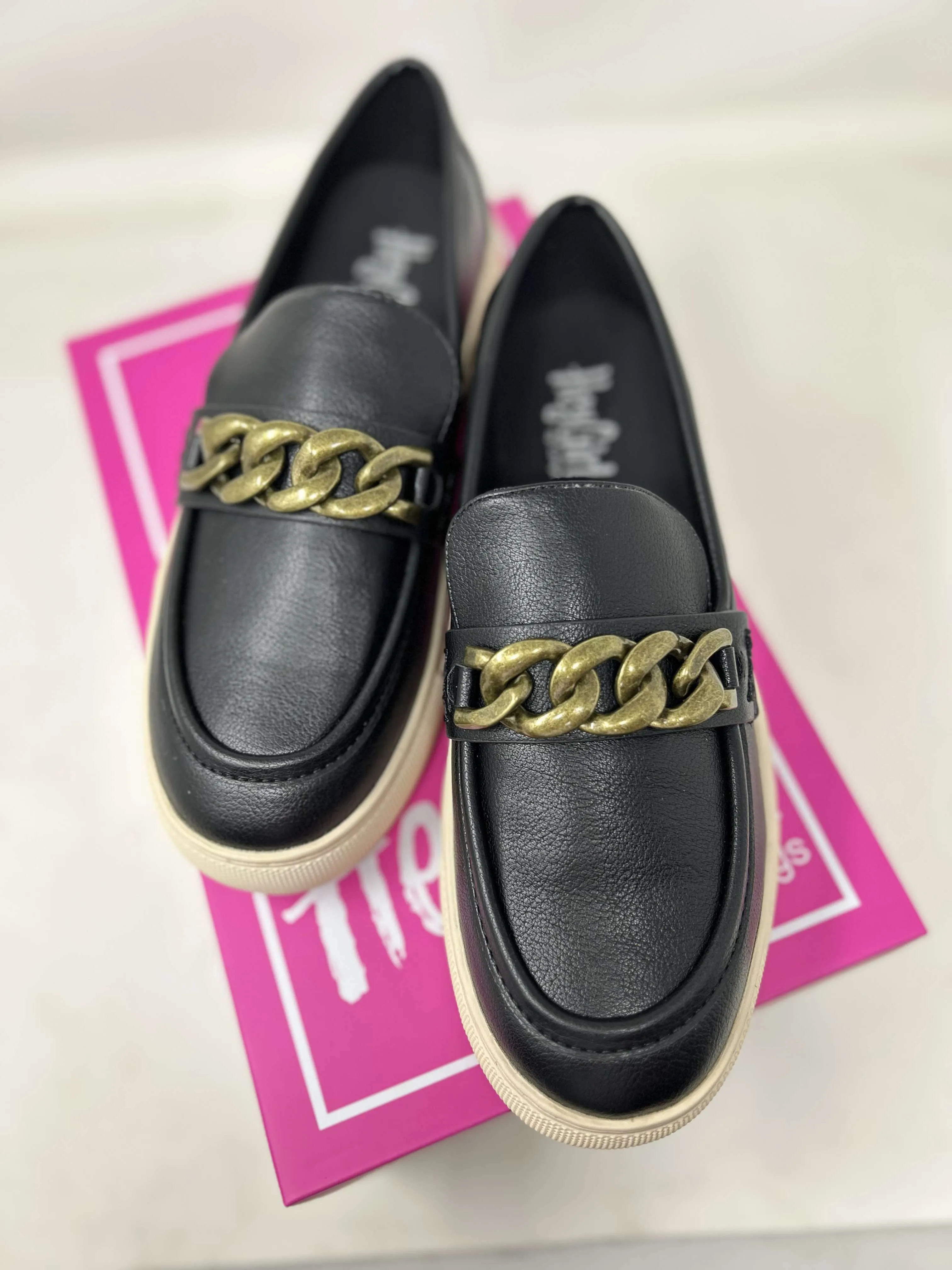 Corkys E300 Chain Reaction Black Shoes* - Final Sale