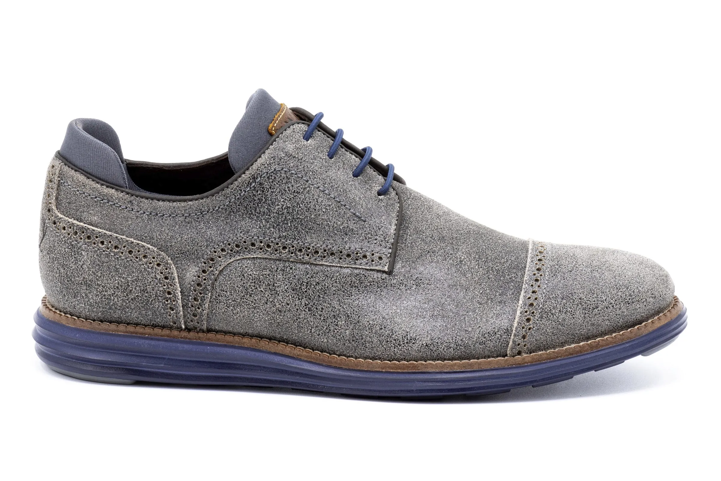 Countryaire Suede Cap Toe - Stormy Grey