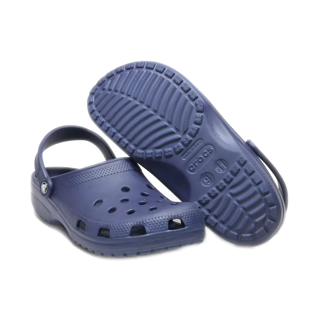 Crocs Classic Clog Clogs Rubber Blue Colour For Men