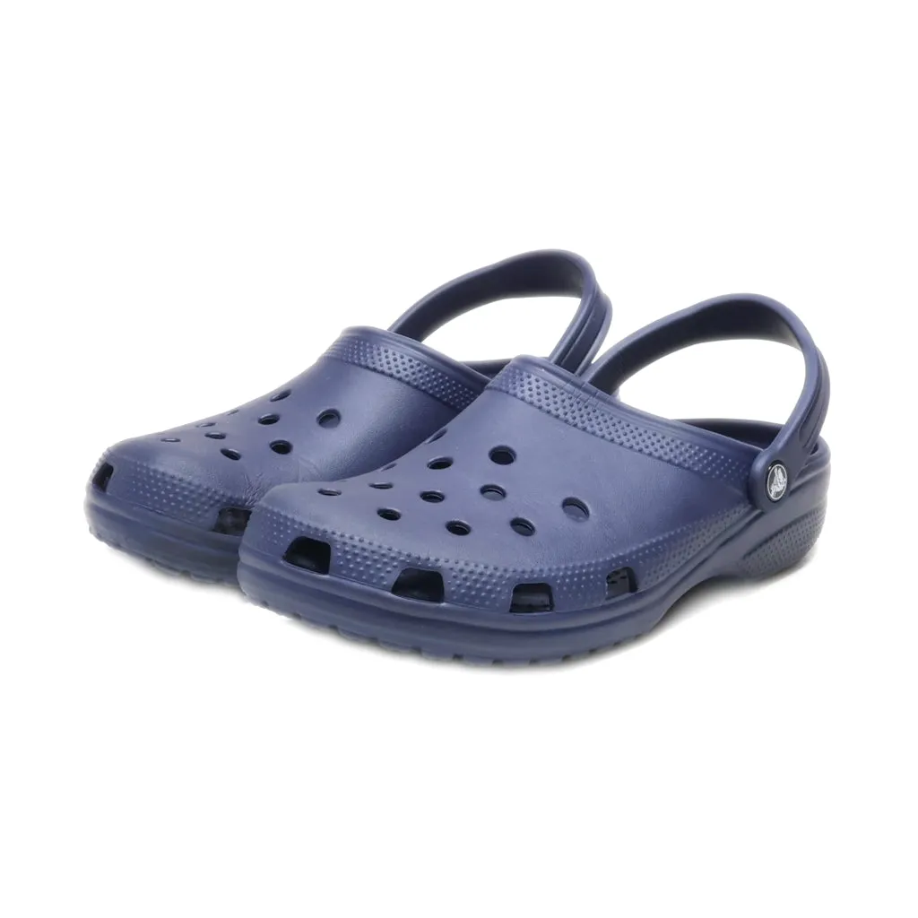 Crocs Classic Clog Clogs Rubber Blue Colour For Men