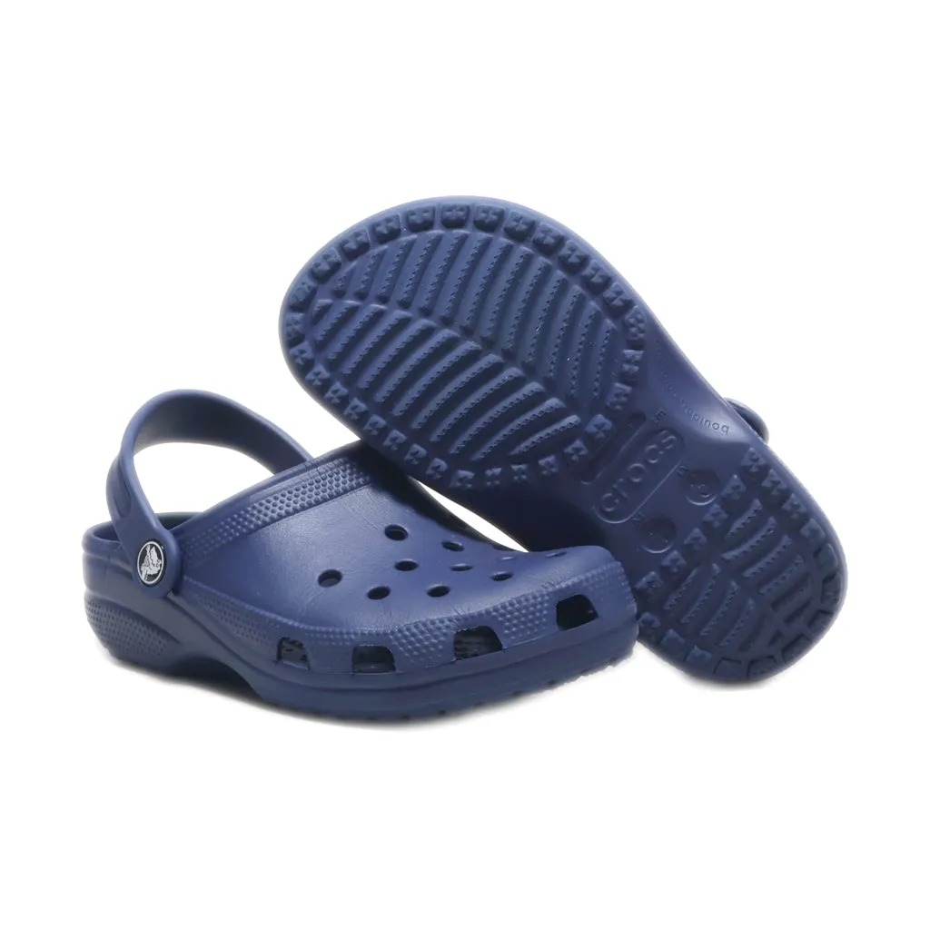 Crocs Classic Clogs Rubber Blue Colour For Men