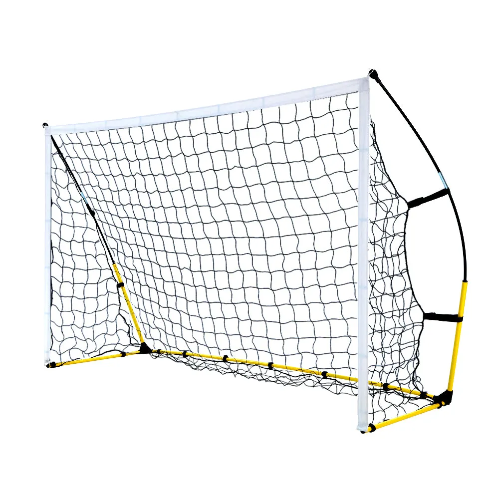 Durable 2.4m Soccer Goal Net Portable & Lightweight - Everfit