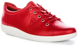 Ecco Soft 2.0 In Red For Women