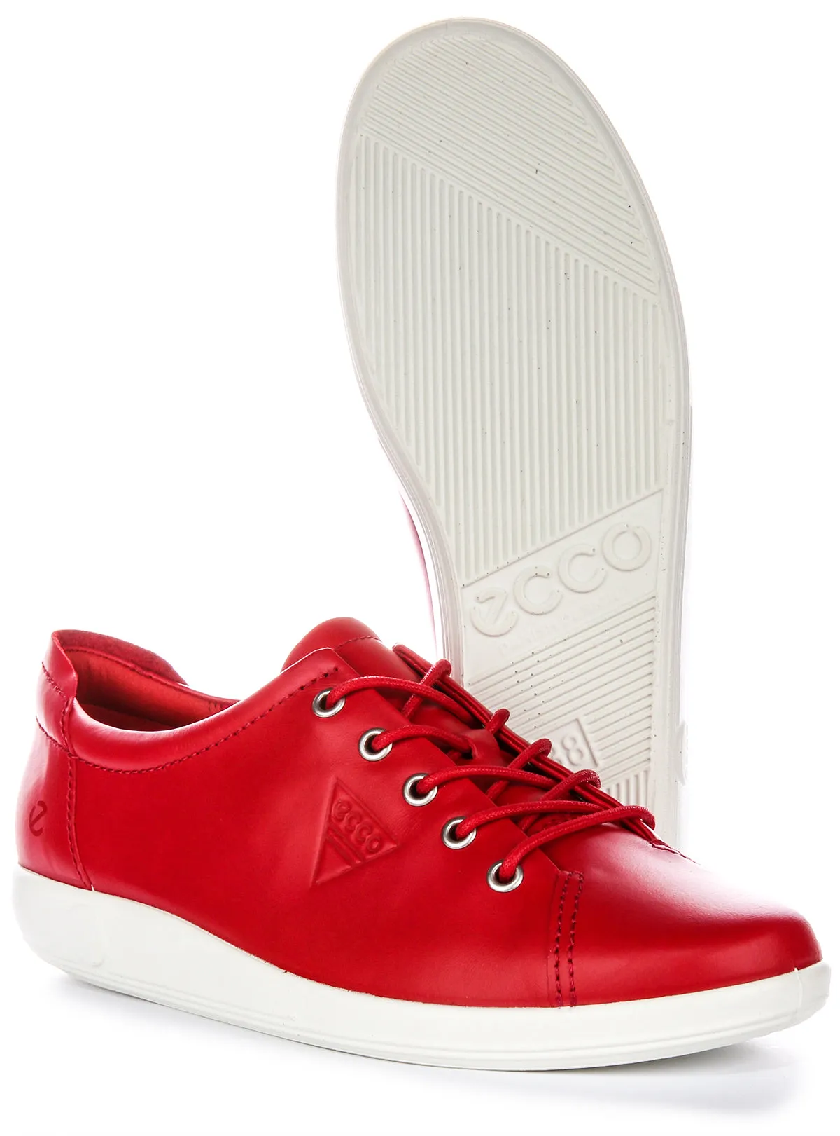 Ecco Soft 2.0 In Red For Women