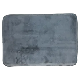 Faux Fur 60 x 40 Silver/Grey Bathmat