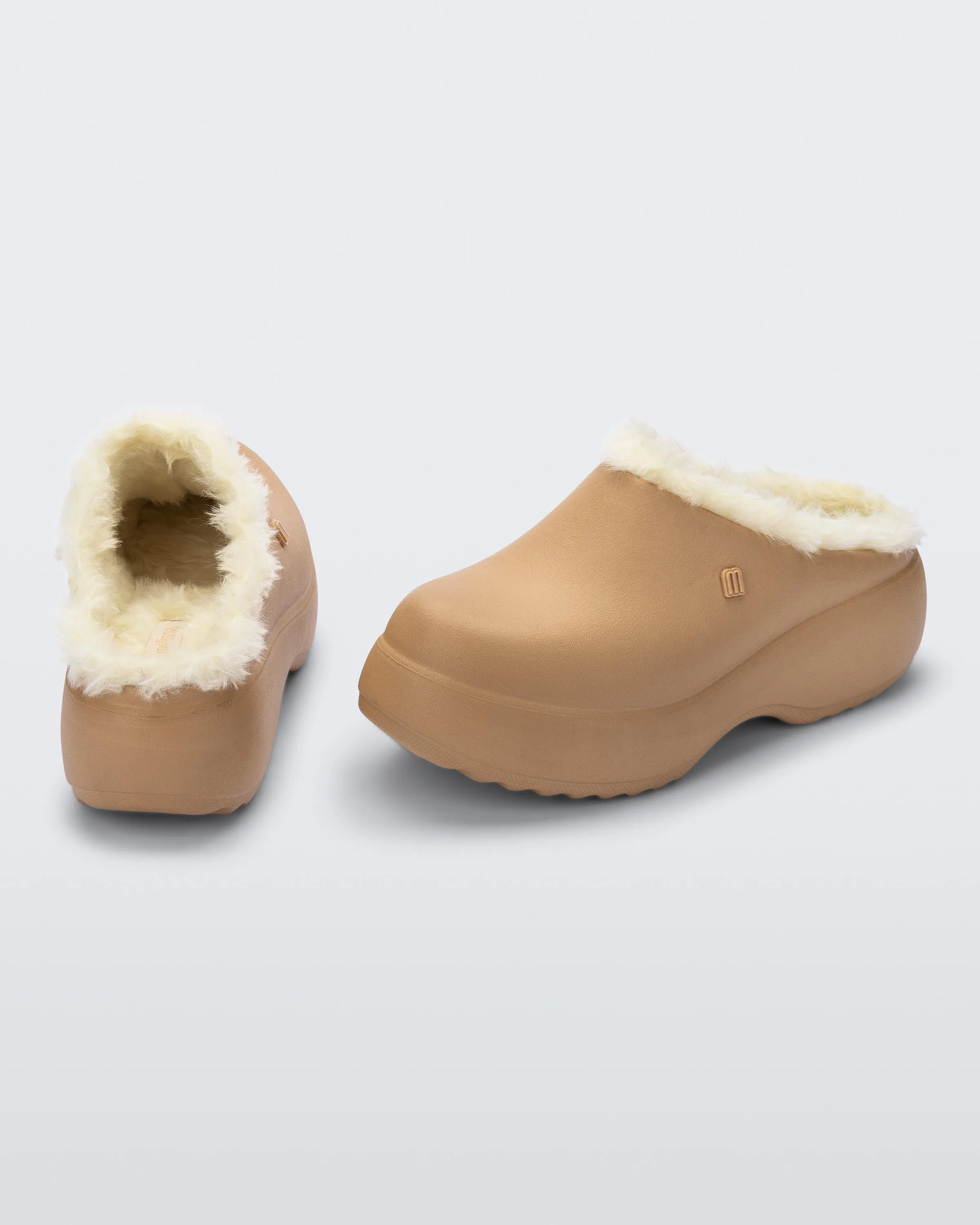 Free Clog Fluffy Platform