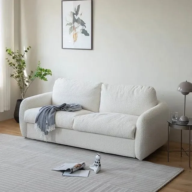 Gabriela Boucle Foldable Sofa Bed