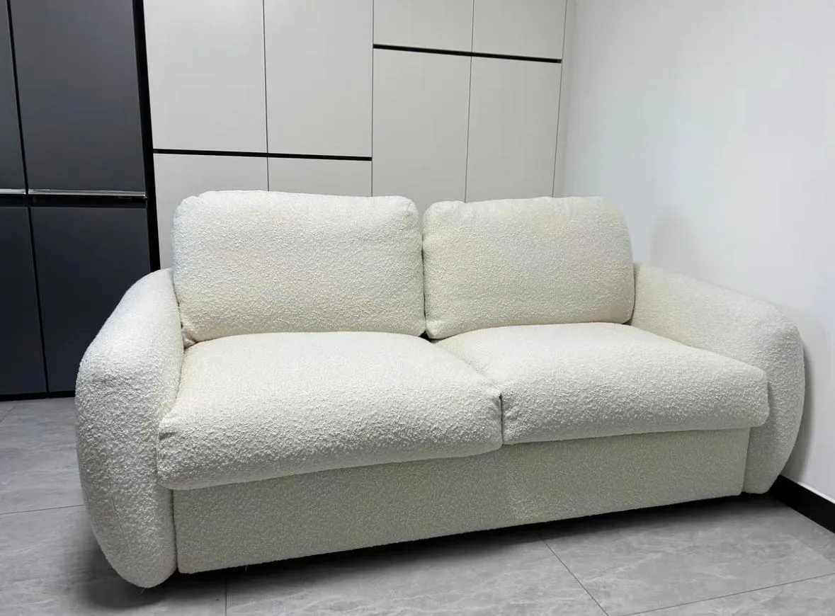 Gabriela Boucle Foldable Sofa Bed