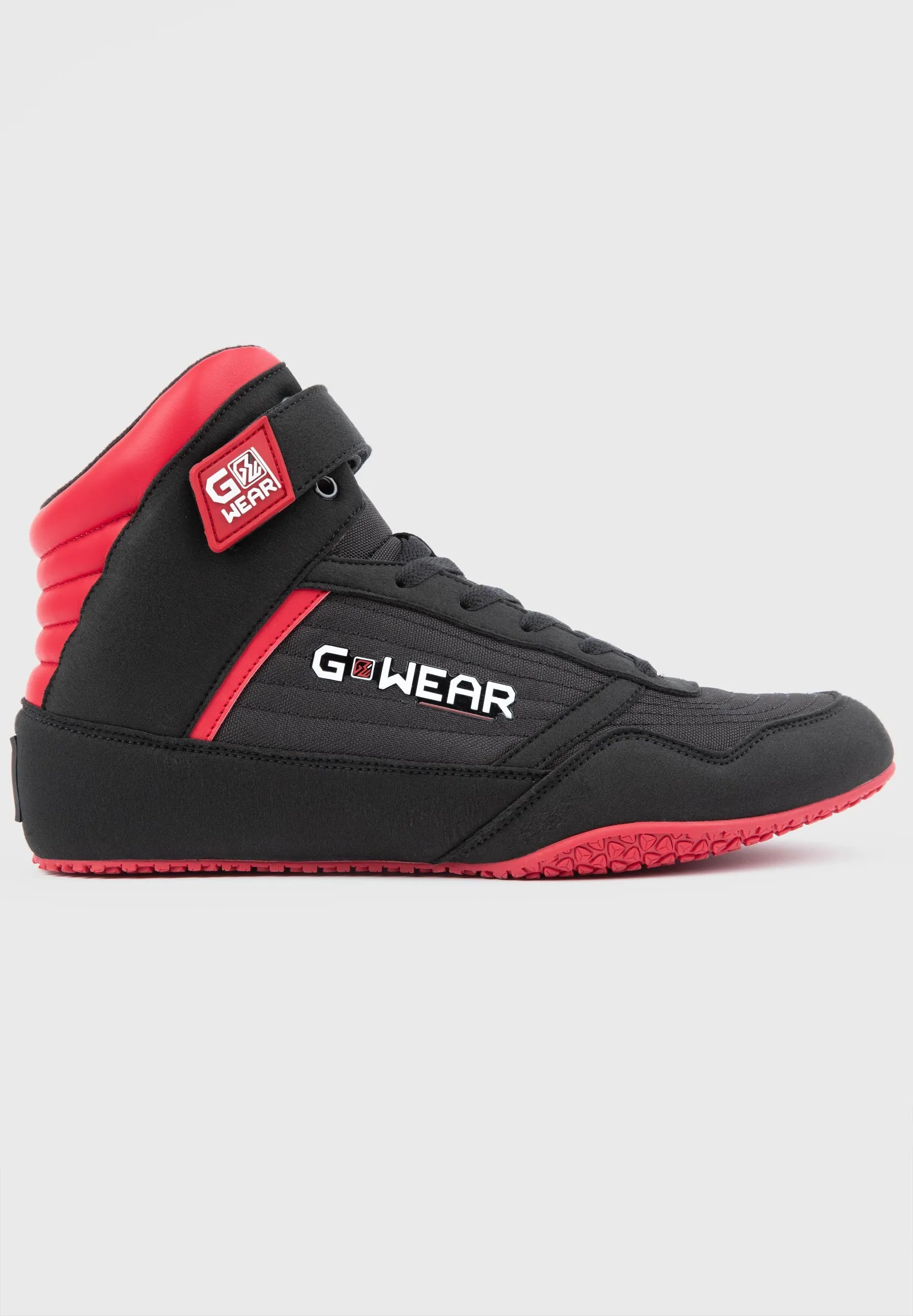 Gwear Classic High Tops - Black/Red