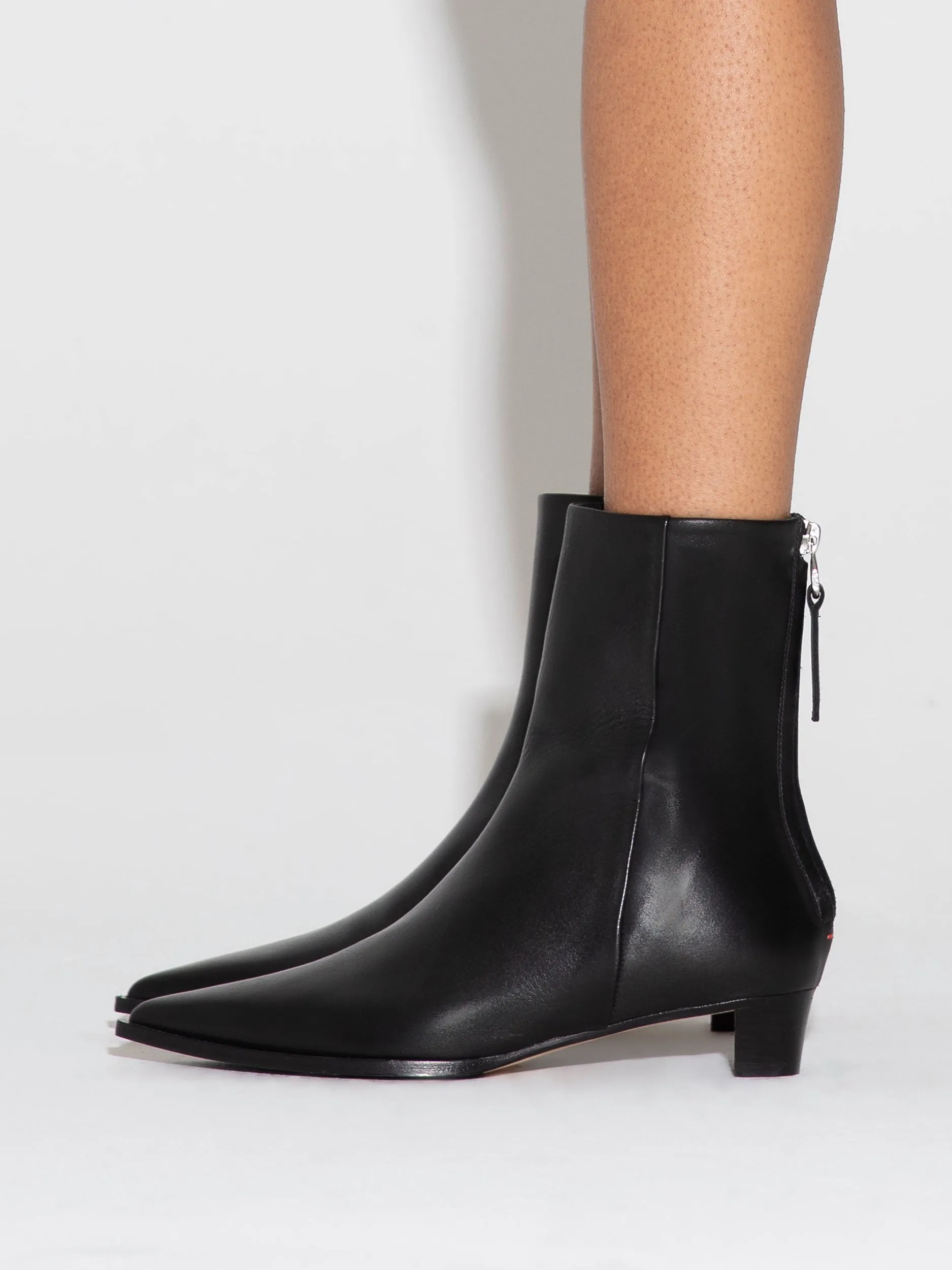 Harriet Leather Ankle Boots