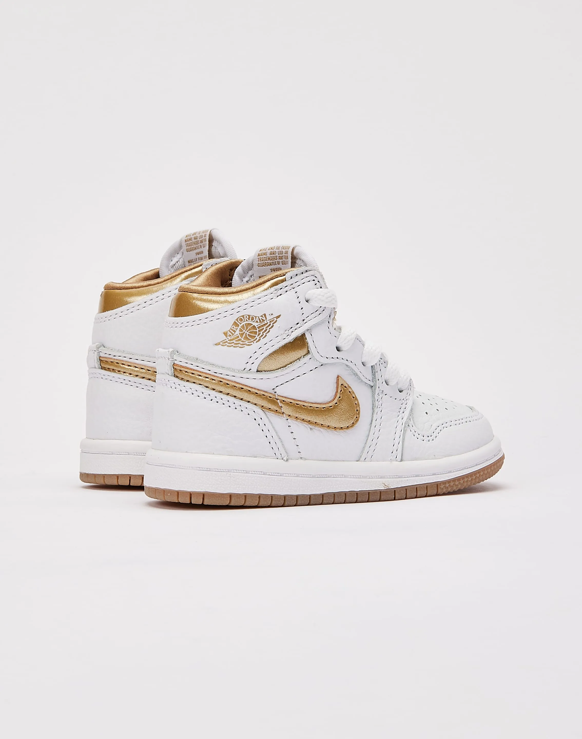 Jordan Air Jordan 1 Retro High OG 'White and Gold' Toddler