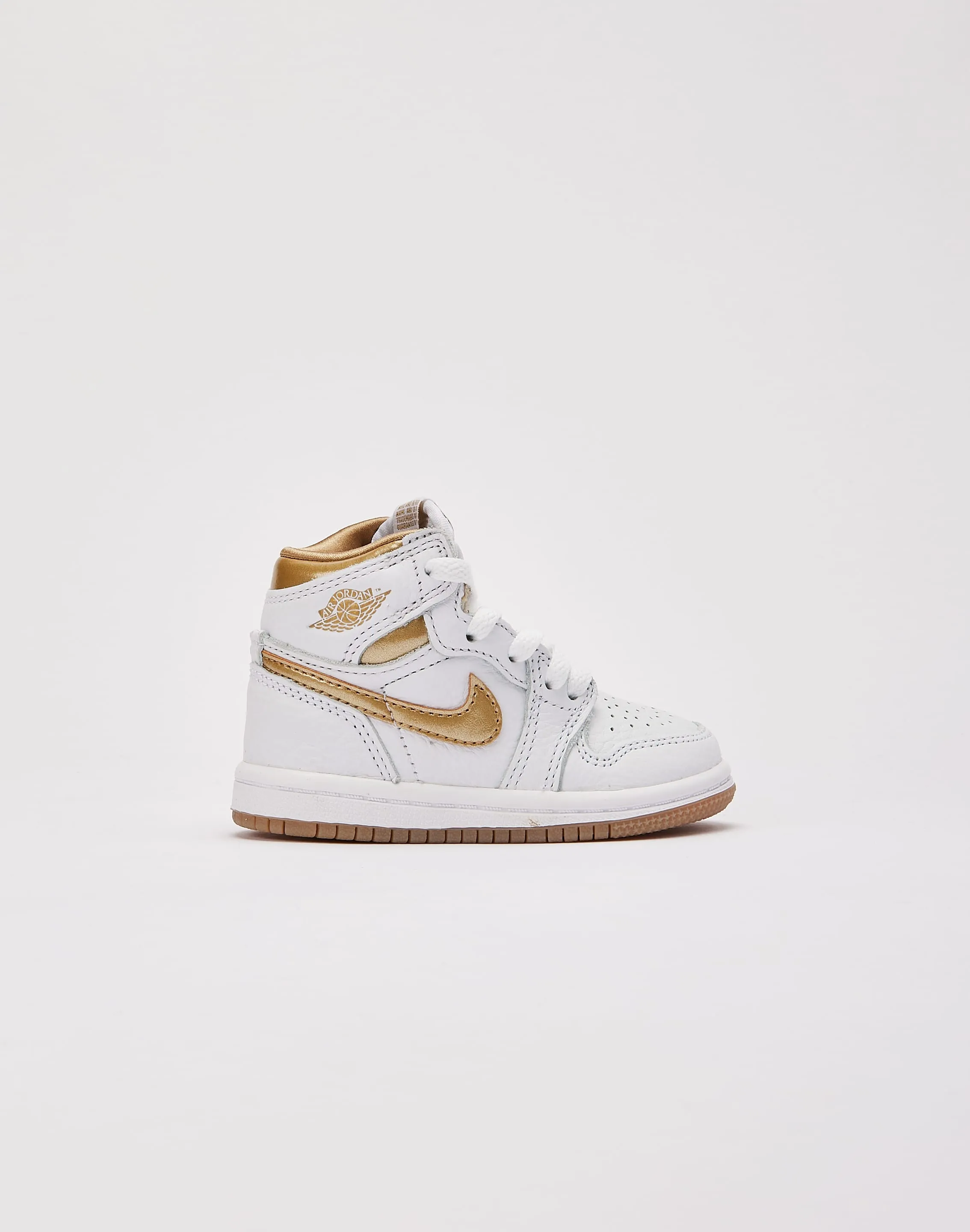 Jordan Air Jordan 1 Retro High OG 'White and Gold' Toddler