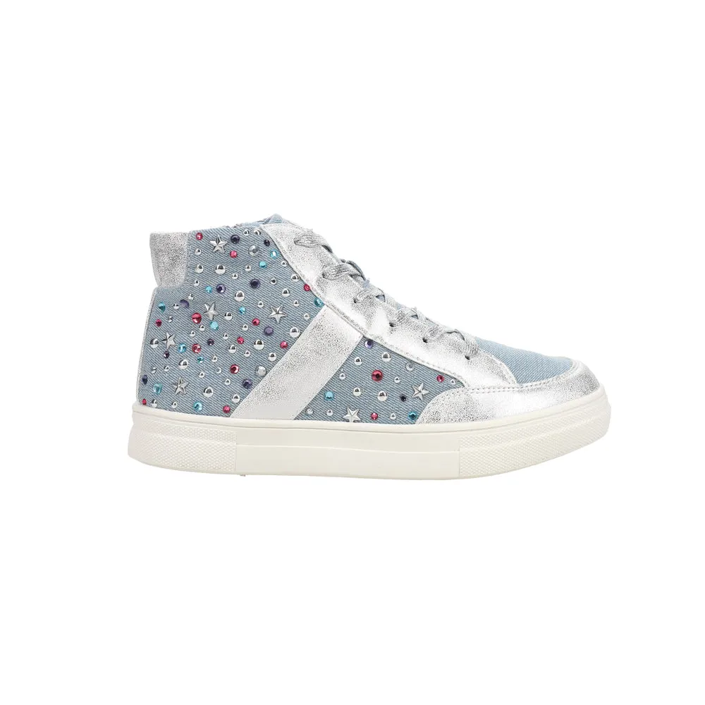 Kala Studded High Top Sneakers (Little Kid-Big Kid)