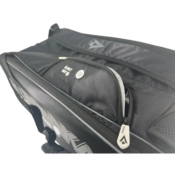 Karakal Pro Tour Fifty 2.1 Short Racket Bag Black White