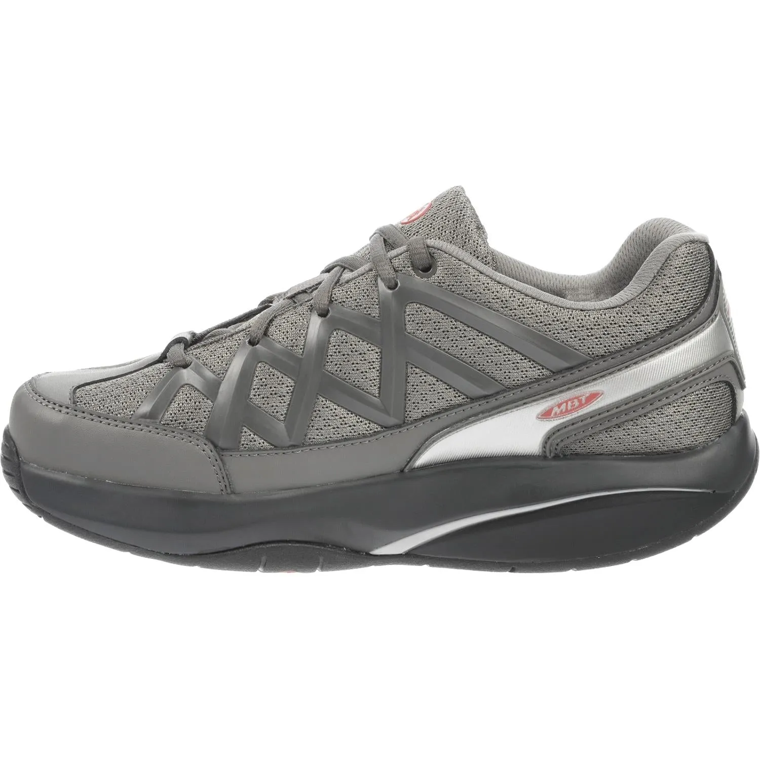 Men's MBT Sport 3 Grey Leather/Mesh