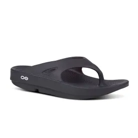 Men's Oofos OOriginal Thong Color: Black