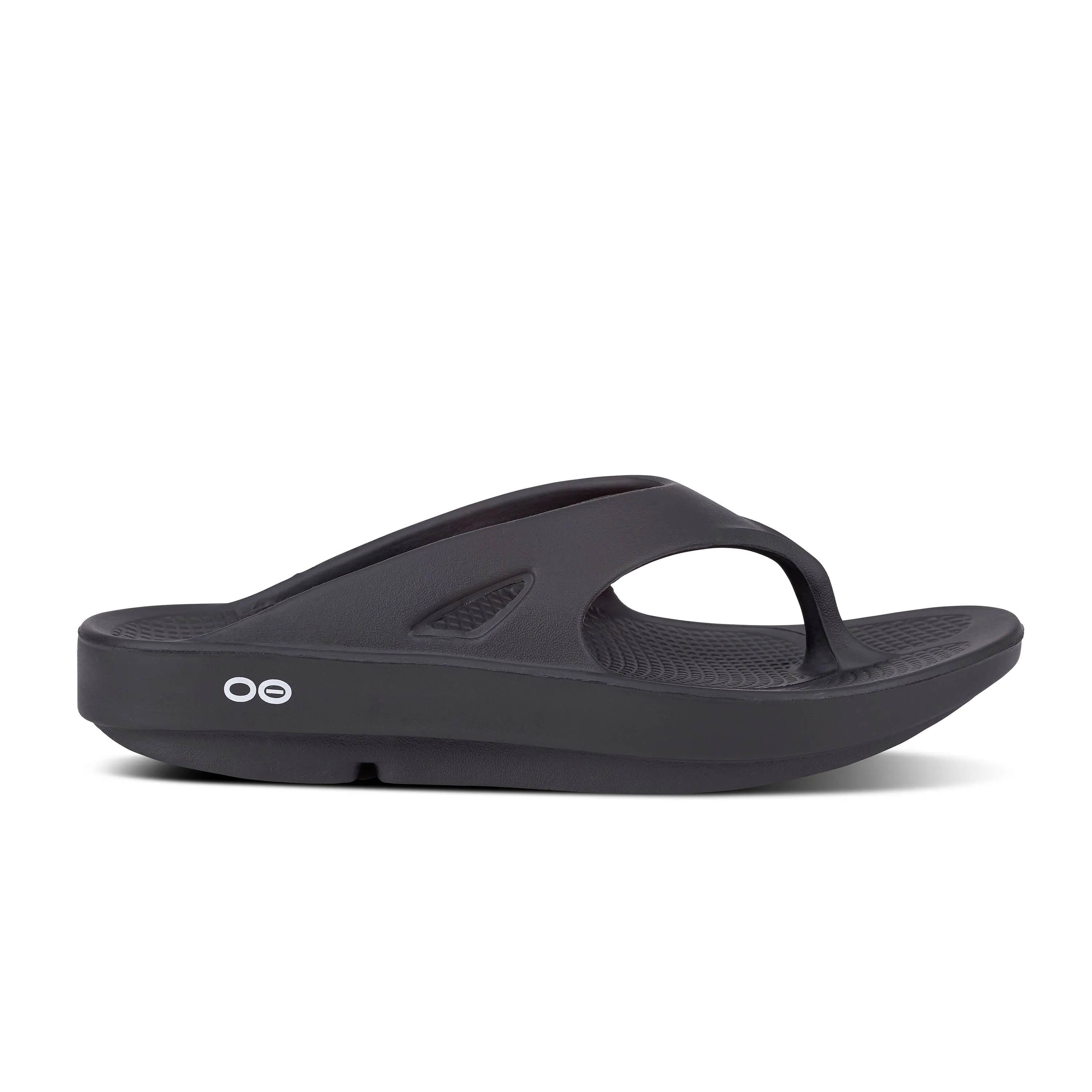 Men's Oofos OOriginal Thong Color: Black