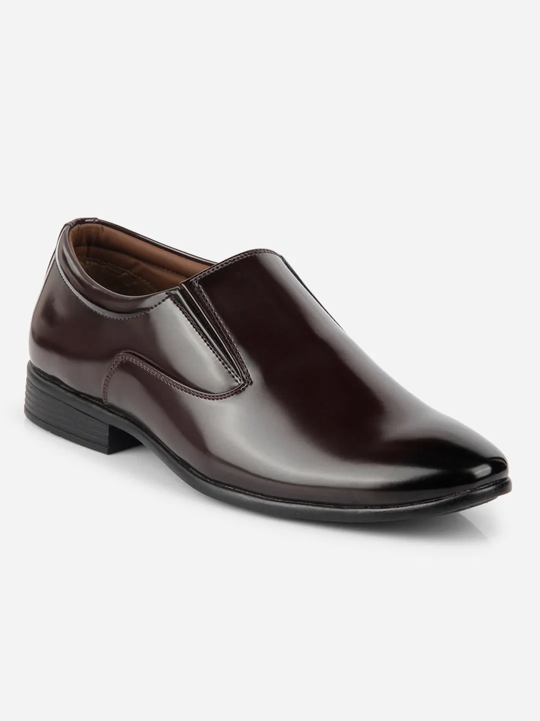 Men's Wine Regular Toe Slip On Formal (IX1080)