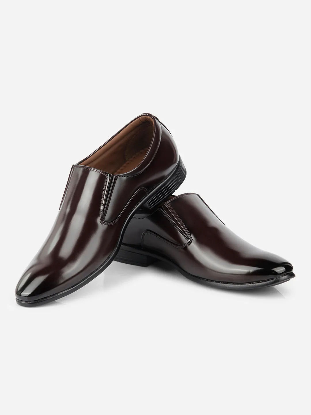 Men's Wine Regular Toe Slip On Formal (IX1080)