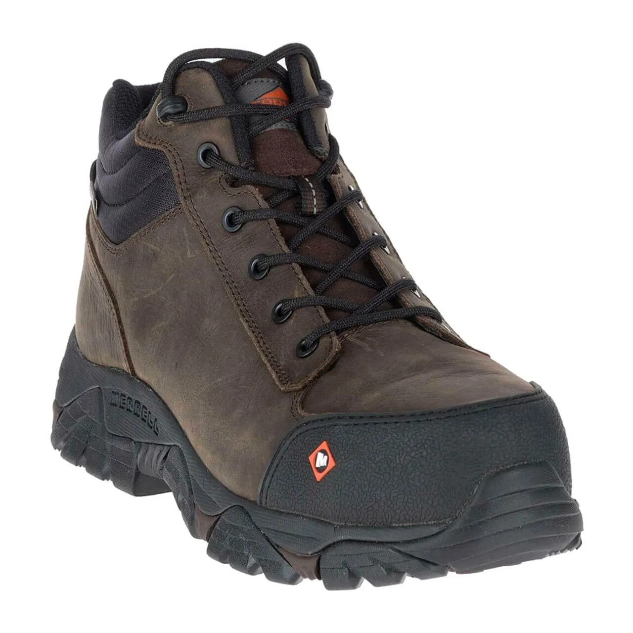 Moab Rover Mid Men's Composite-Toe Work Shoes Wp Espresso