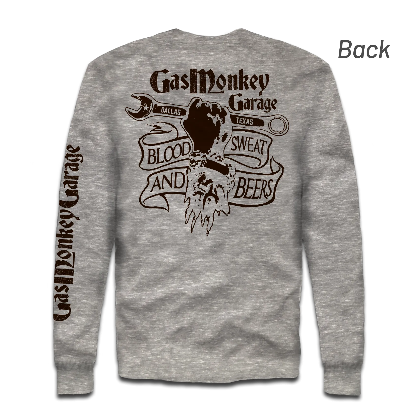 Monkey Wrench Long Sleeve - Grey