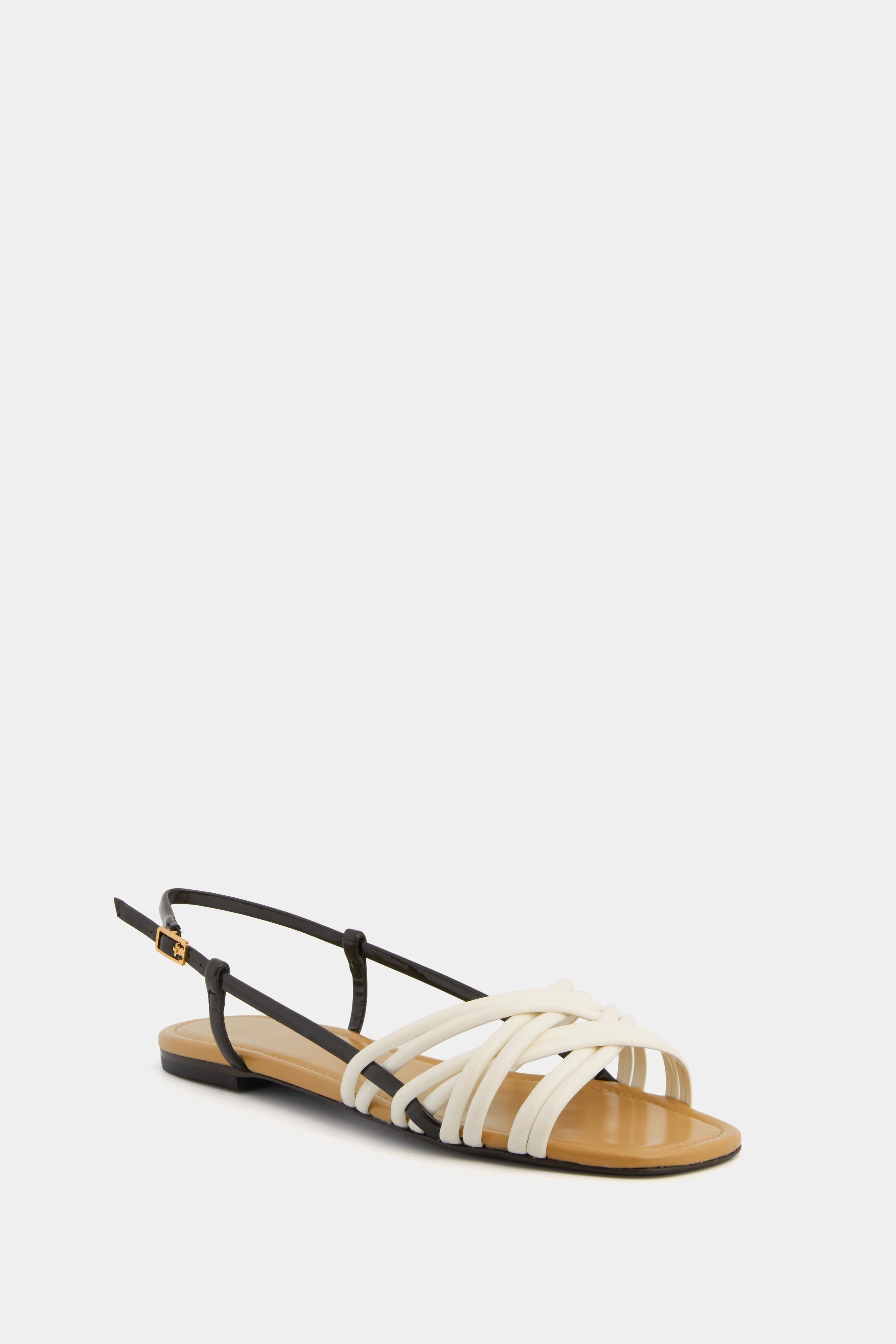 New Ivory Multi Strap Sandal