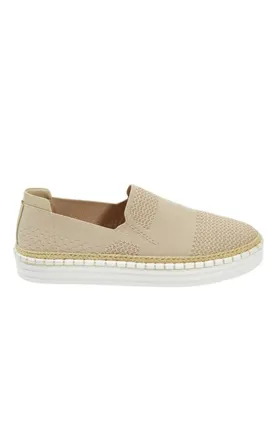 Queen Slip On Sneaker Natural